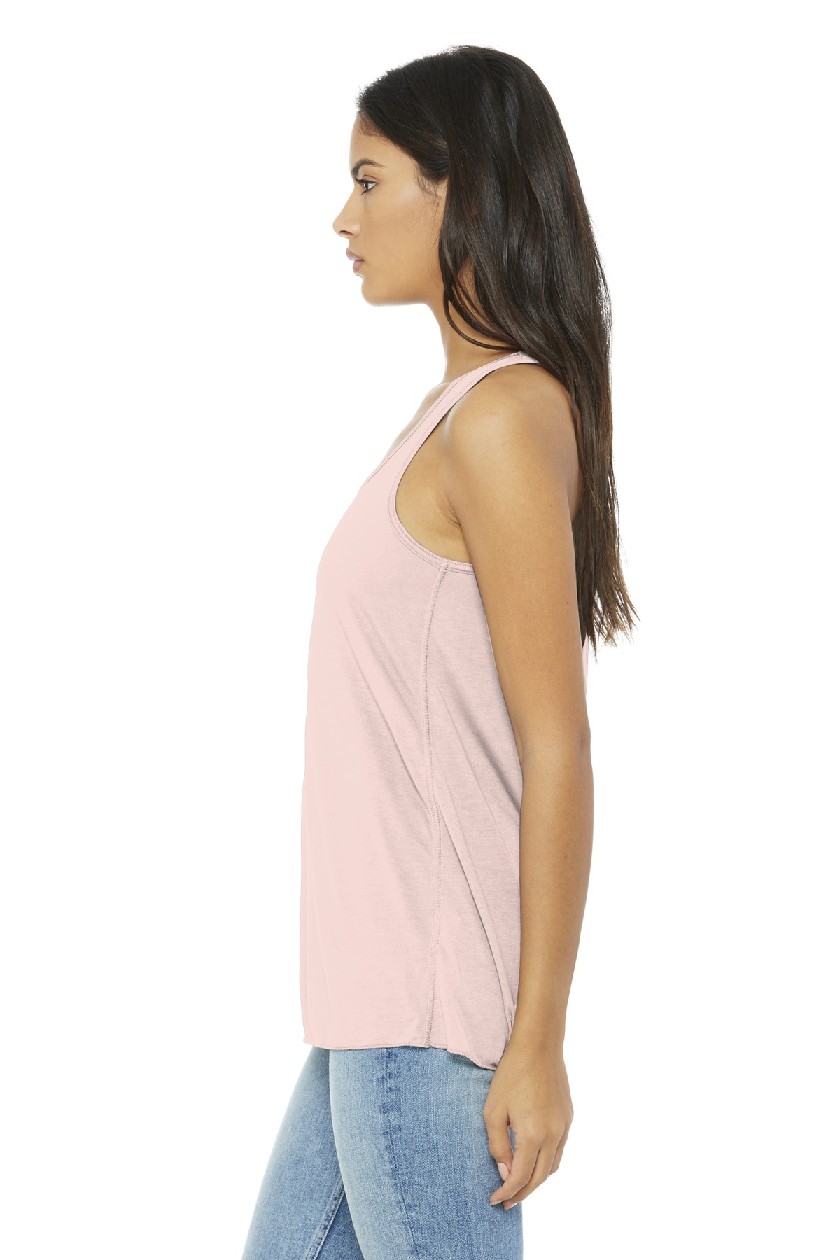 BELLA+CANVAS Women's Flowy Racerback Tank. BC8800 3
