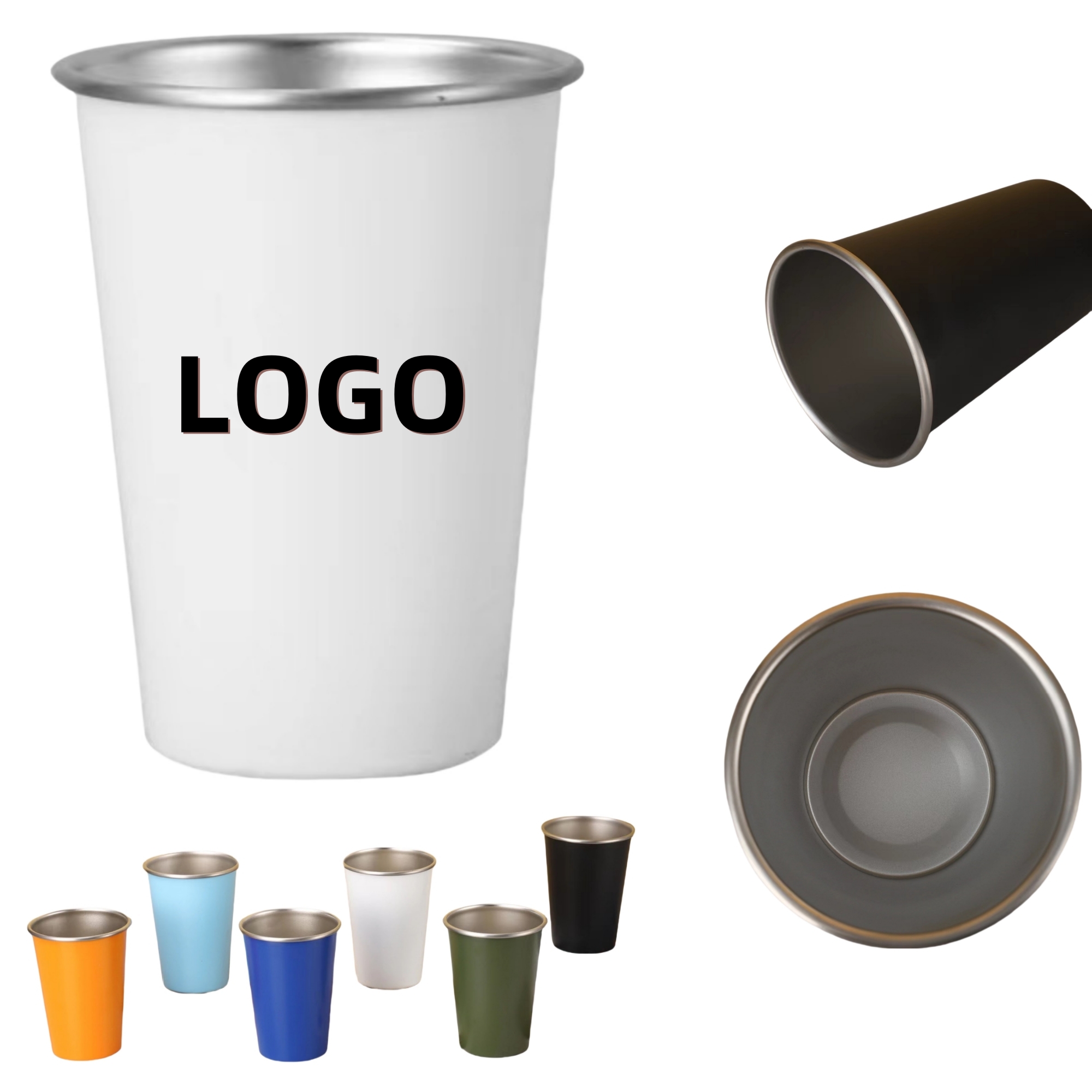 Camping Stainless Steel Cup, custom tumbler with logo imprint 2