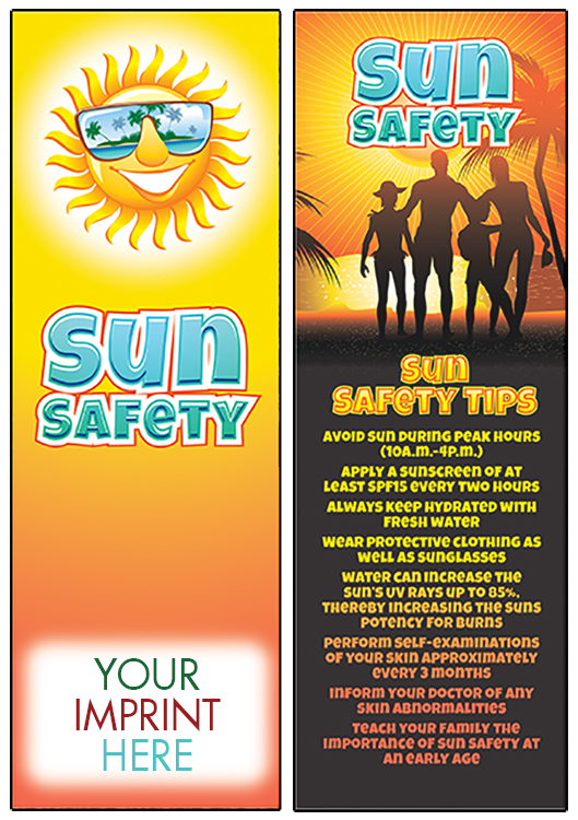 BOOKMARK - Sun Safety Bookmark 2