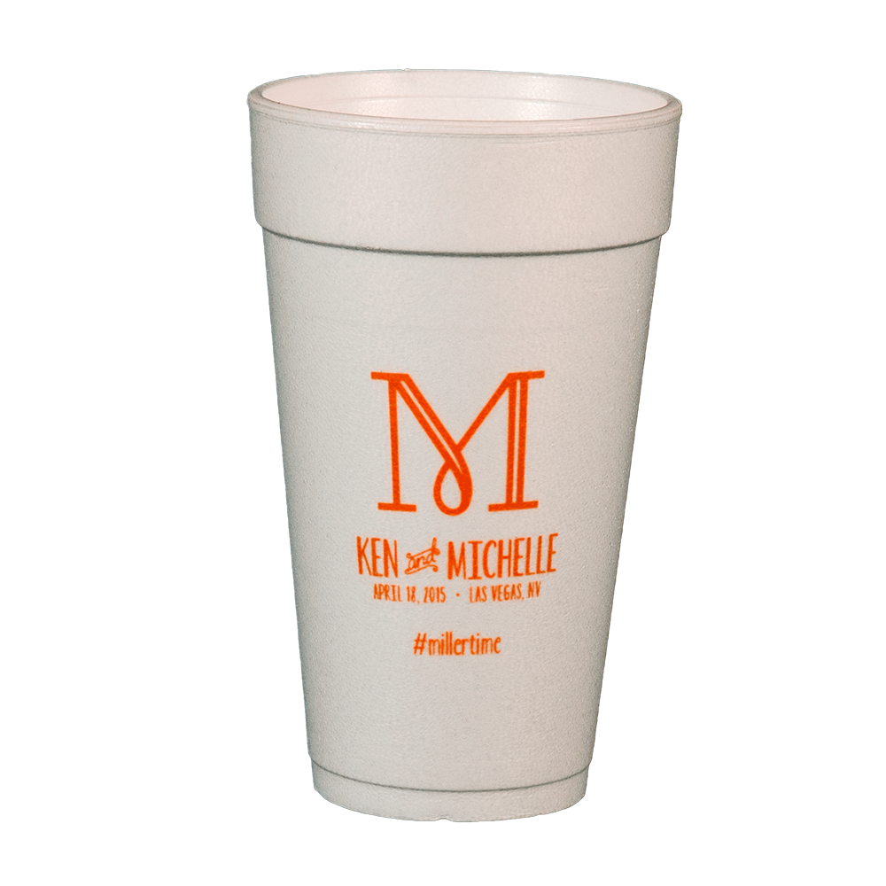 20 oz. Styrofoam Party Cup 2