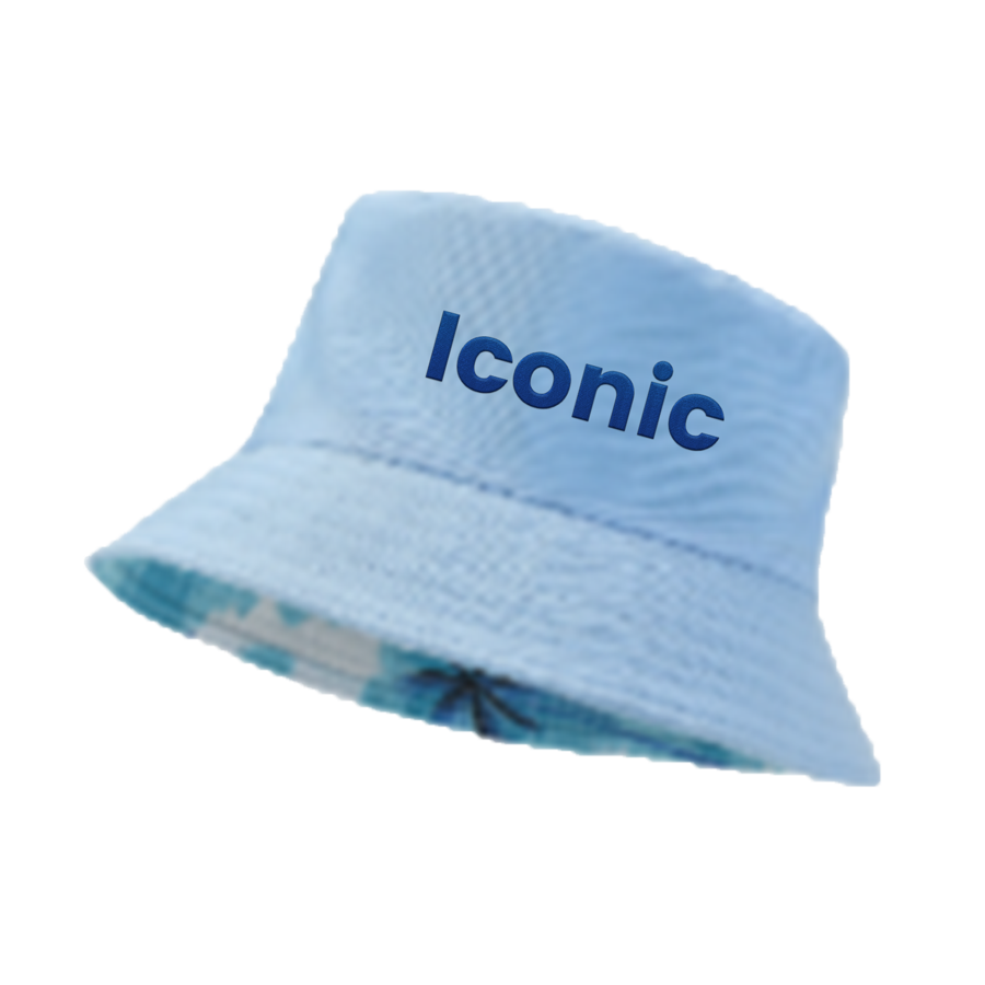Rush - Reversible Poly Bucket Hat - Inside Palm Print 11