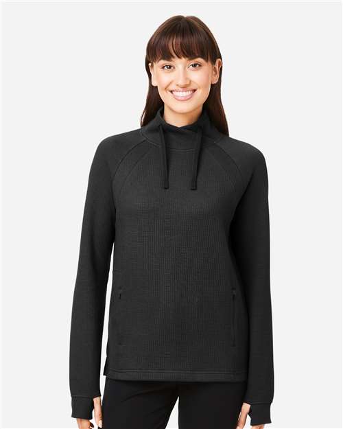 Women's Rhythm Waffle Cross-Neck Pullover - NE200W 13