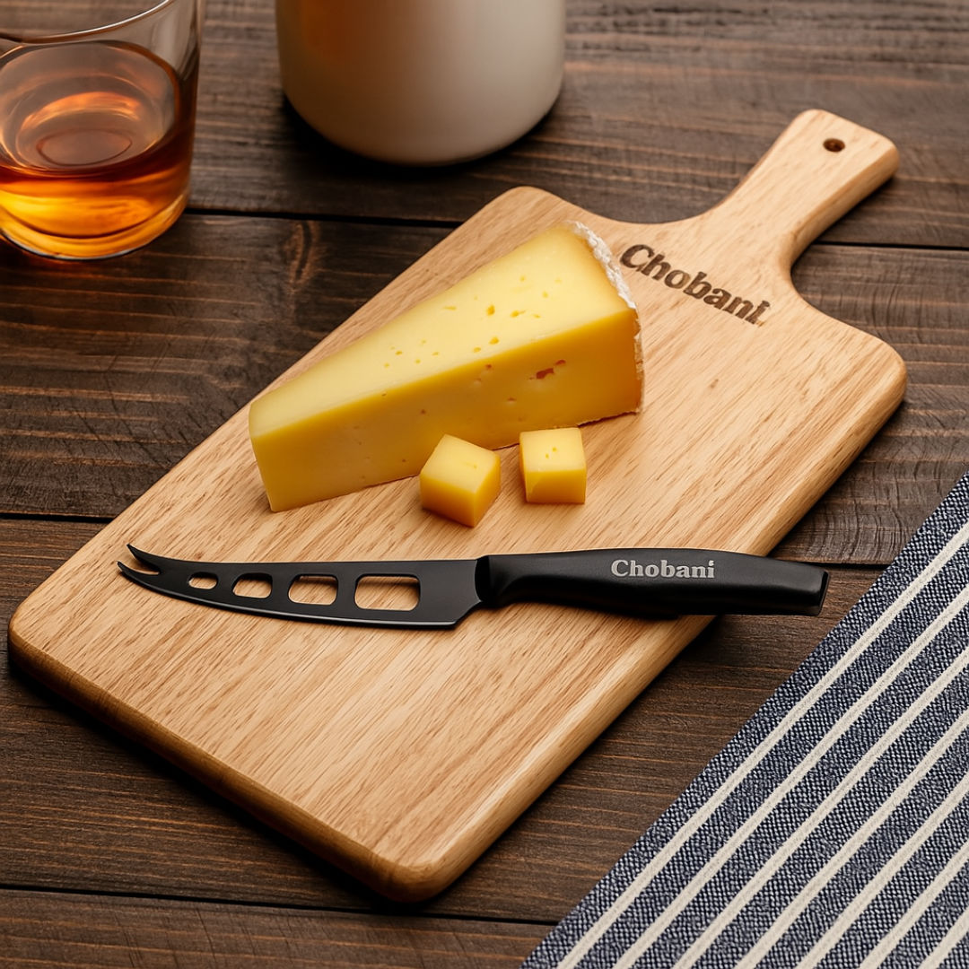 Molise Serving Board w/Cheese Knife 6