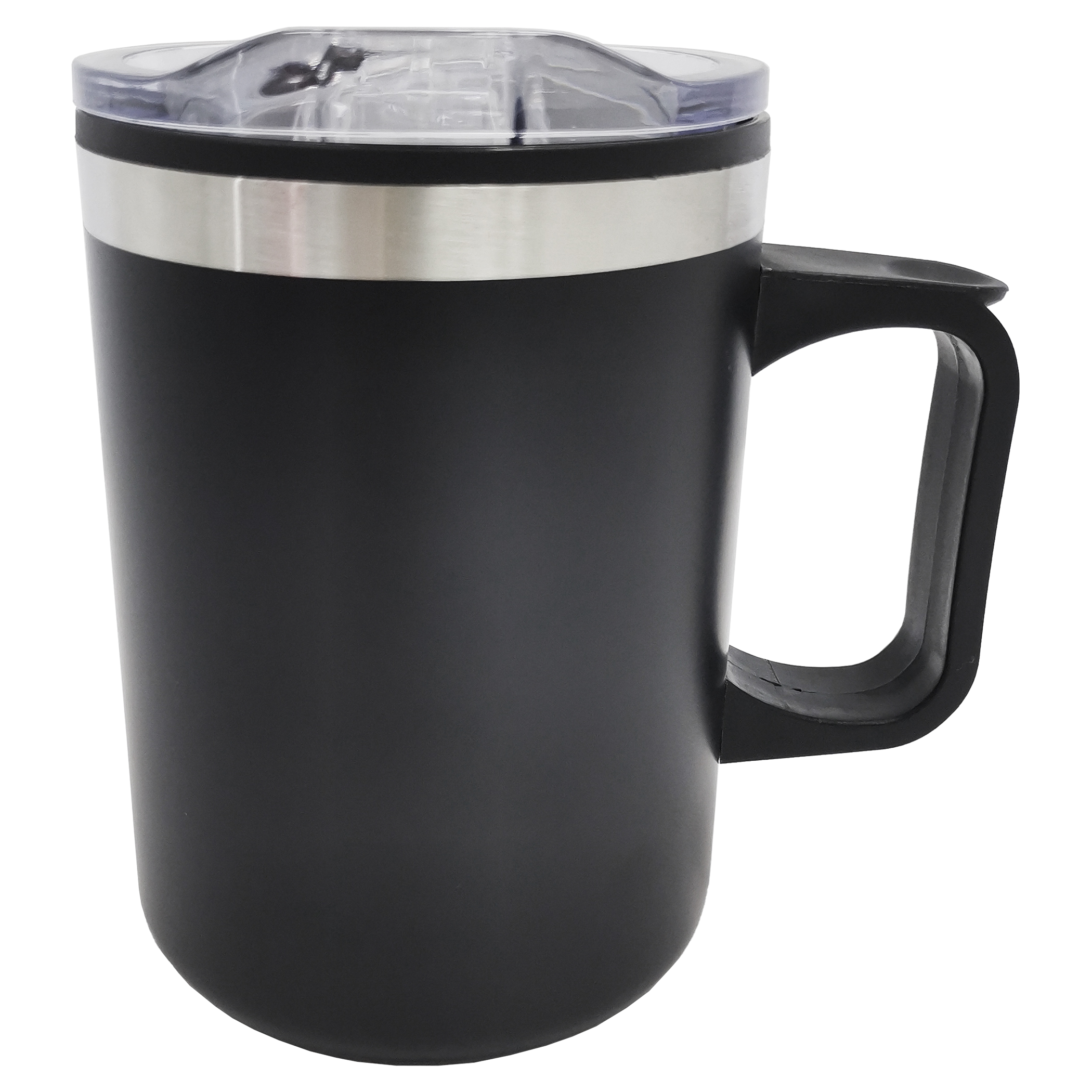 EcoSip 14oz Double Wall Camping Mug With Handle 1