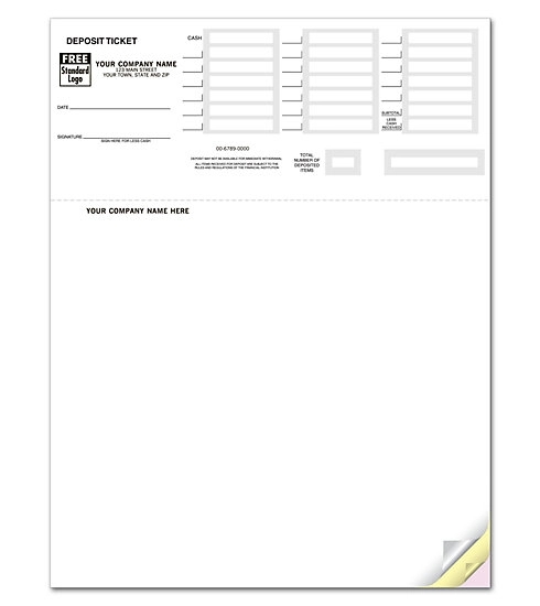 Laser Deposit Tickets 2
