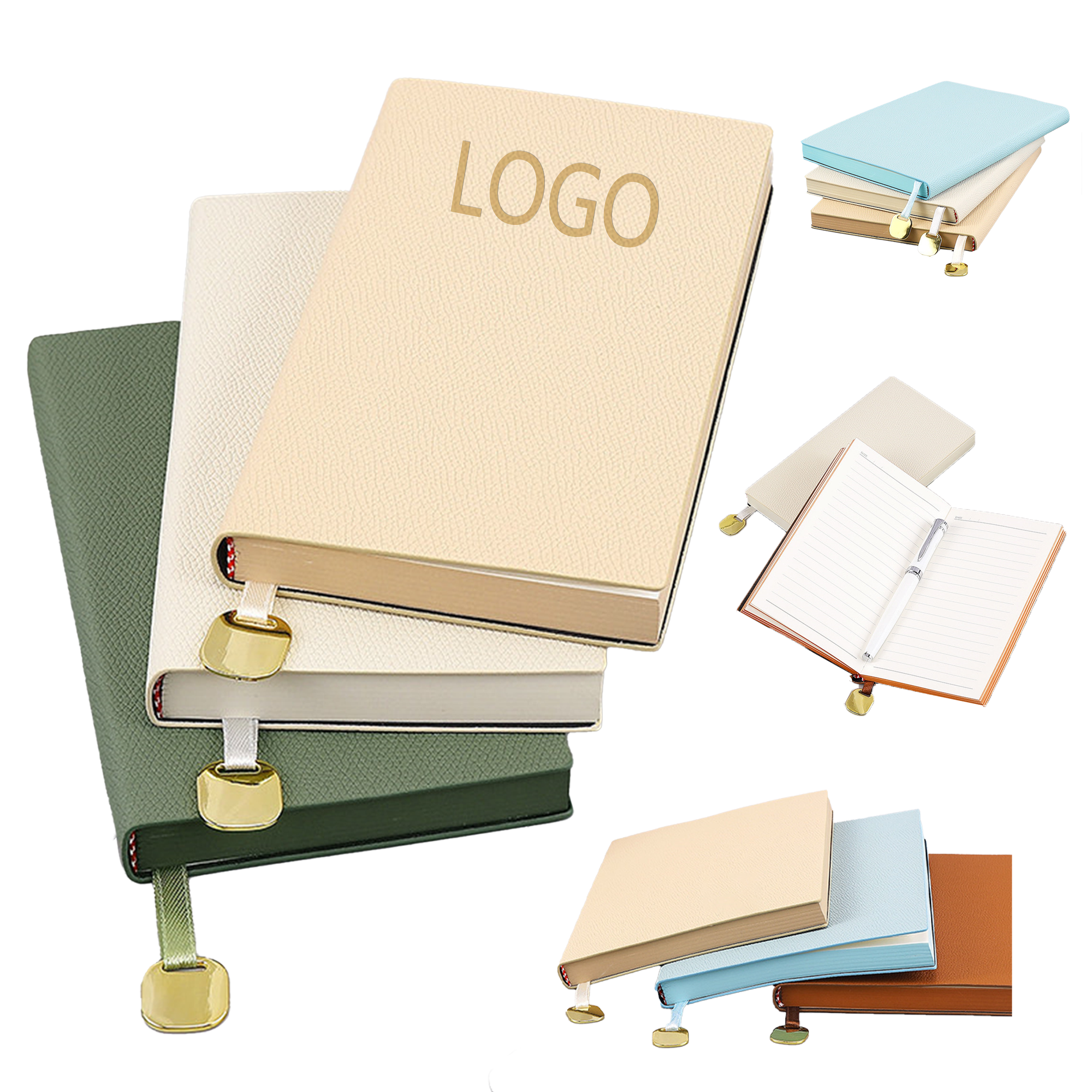 A6 Portable Leather Notebook 2