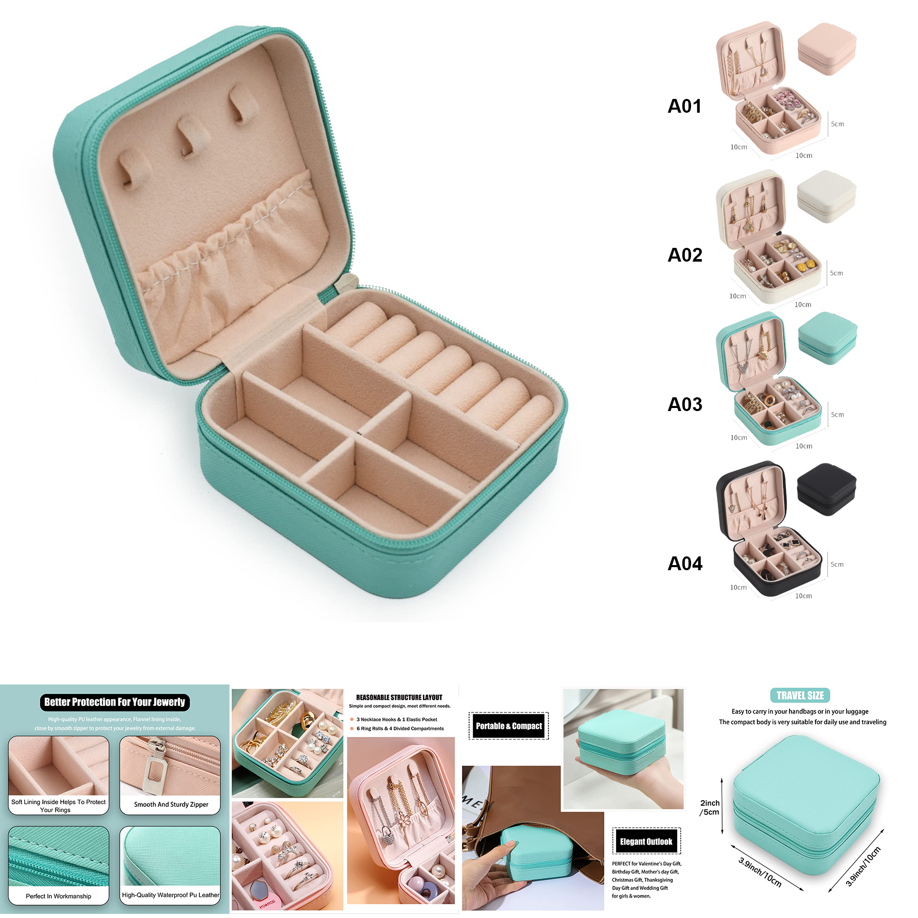 Mini Jewelry Travel Case 2
