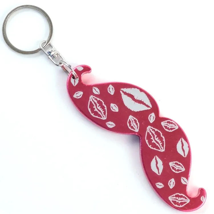 Mustache Key Chain / Bottle Opener 7