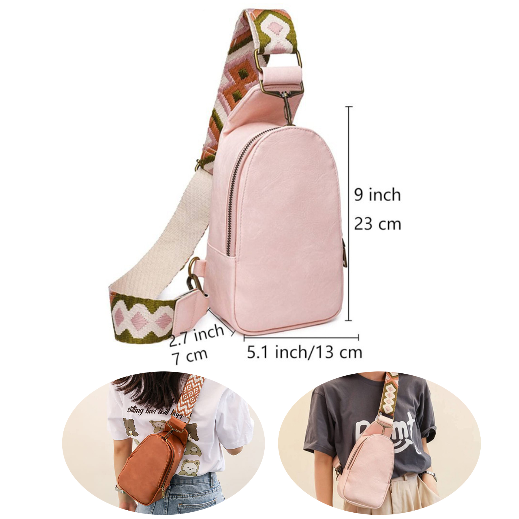Sling Bag Crossbody Fanny Pack 2