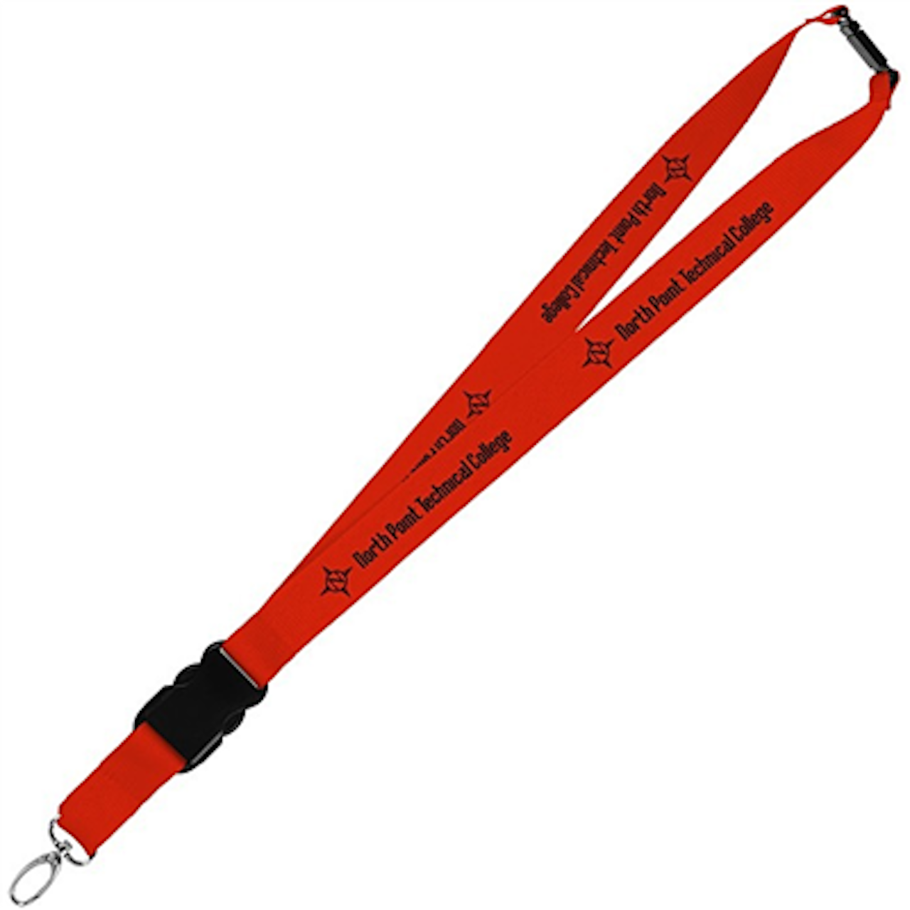 0.75" Diameter Lanyard With Quick Release Clip 1