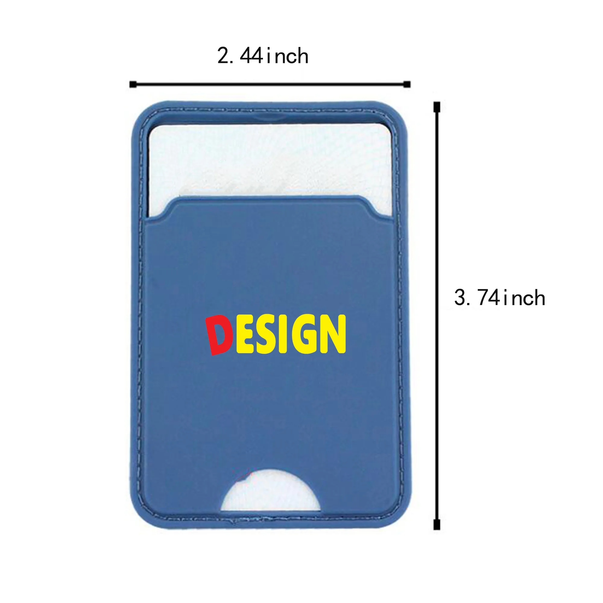 PU Leather Wallet Phone Card Holder 2