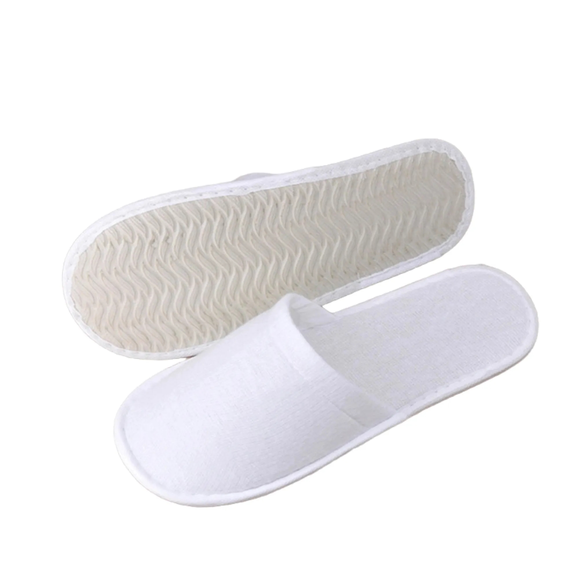 Disposable Close-Toe Spa Hotel Slippers 2