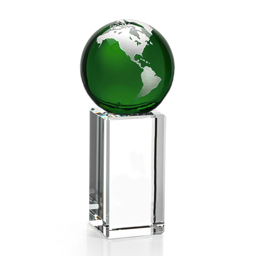 Luz Globe Award - Green/Silver 2