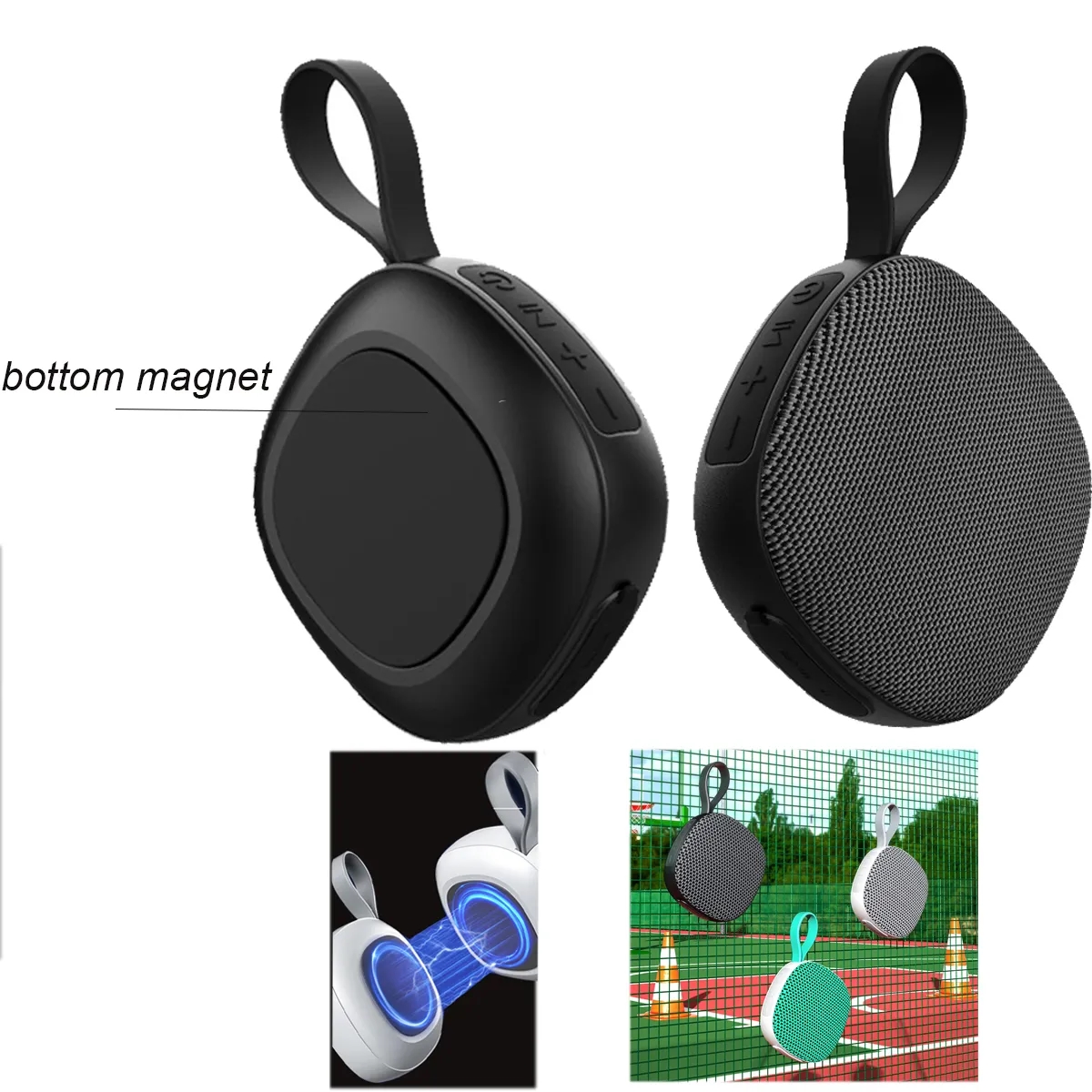 Small Waterproof Portable 5.0 Bluetooth Wireless Speakers 4