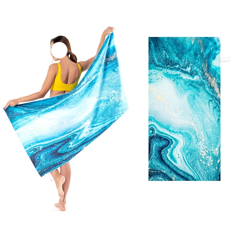 Quick Dry Microfiber Beach Towel - 31.5'' x 63'' 4