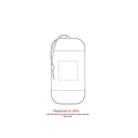 Wave Recycled Insulated Outdoor Blanket 34