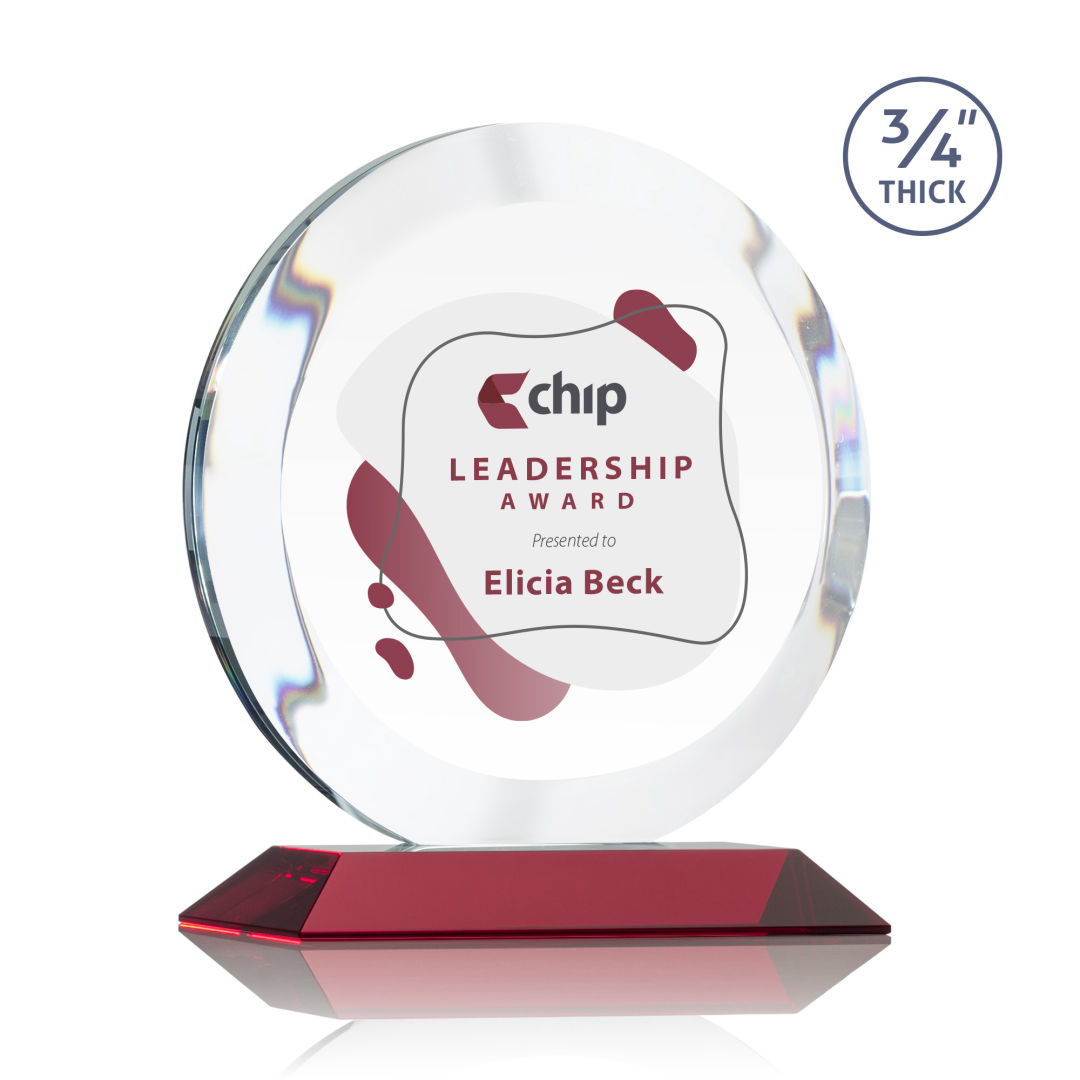 Gibralter VividPrint™ Award - Red 4