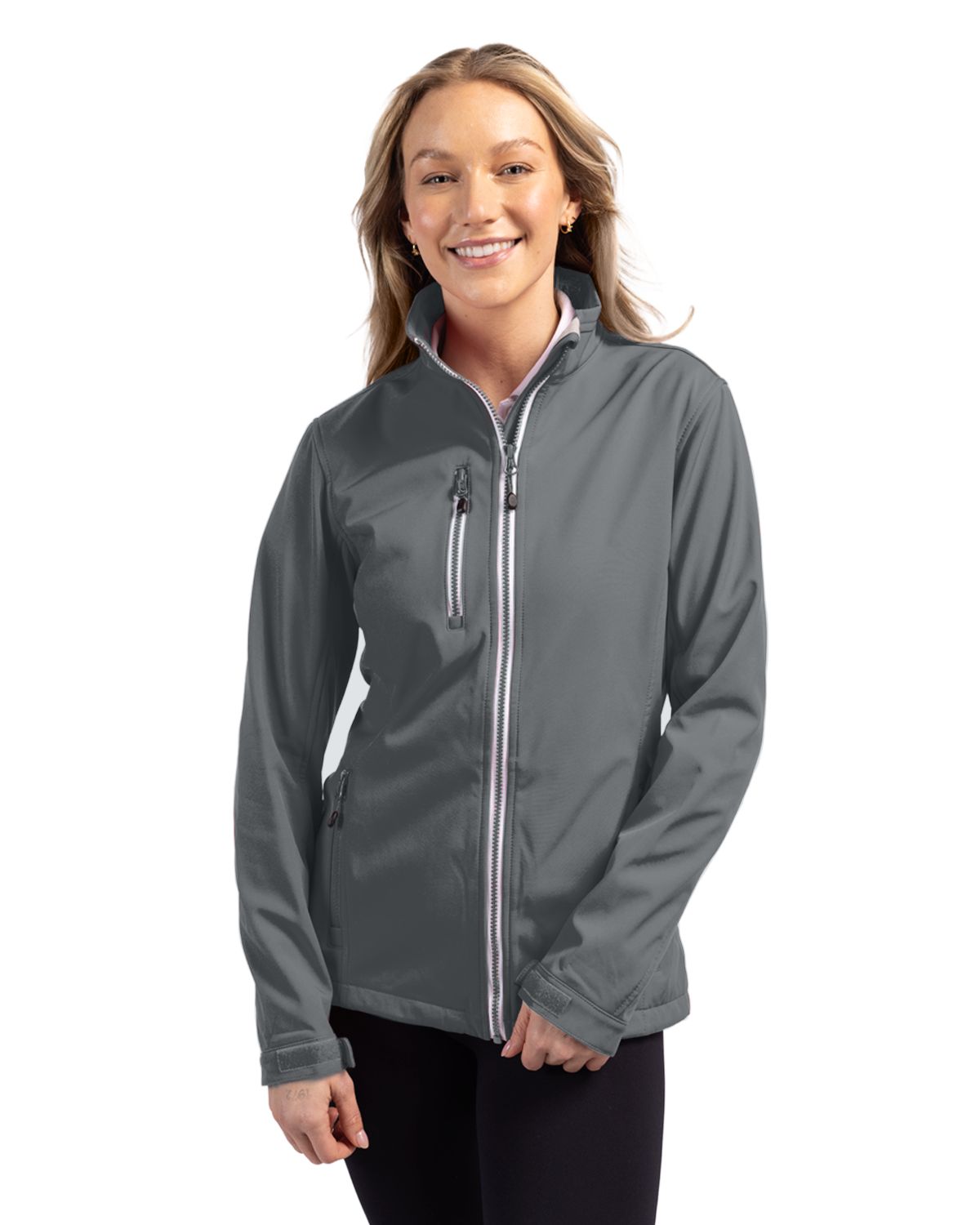 Clique Telemark Recycled Stretch Softshell Womens Full Zip Jacket 44