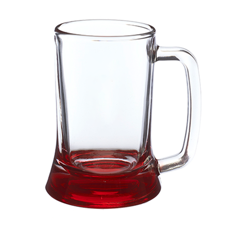Comfort-Grip Glass Beer Mug - 9.75 oz 7