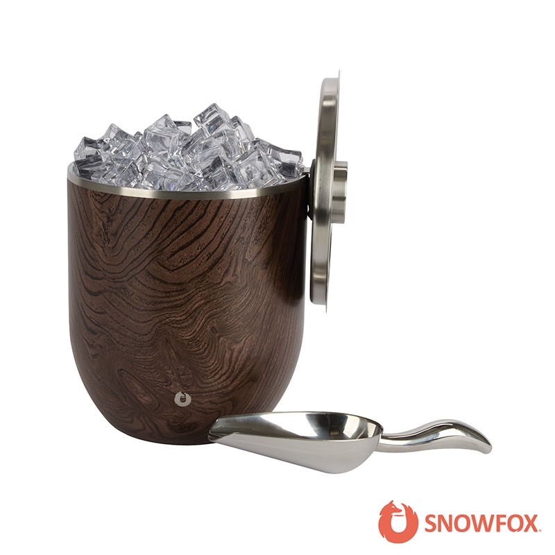 Snowfox® 3L Double Wall Stainless Steel, Vacuum Insulated Ice Bucket 31
