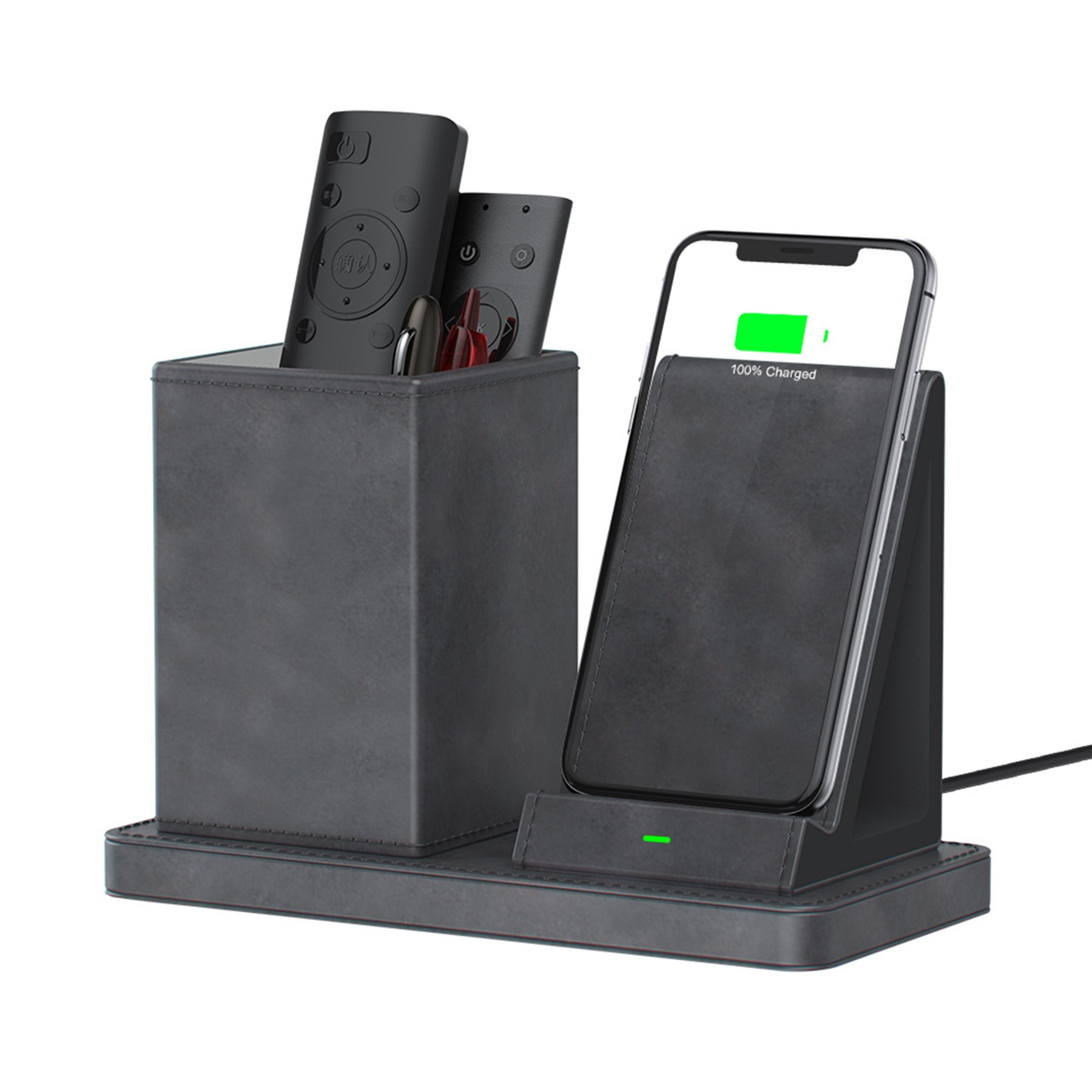 Wireless Charger Desktop Organizer 3