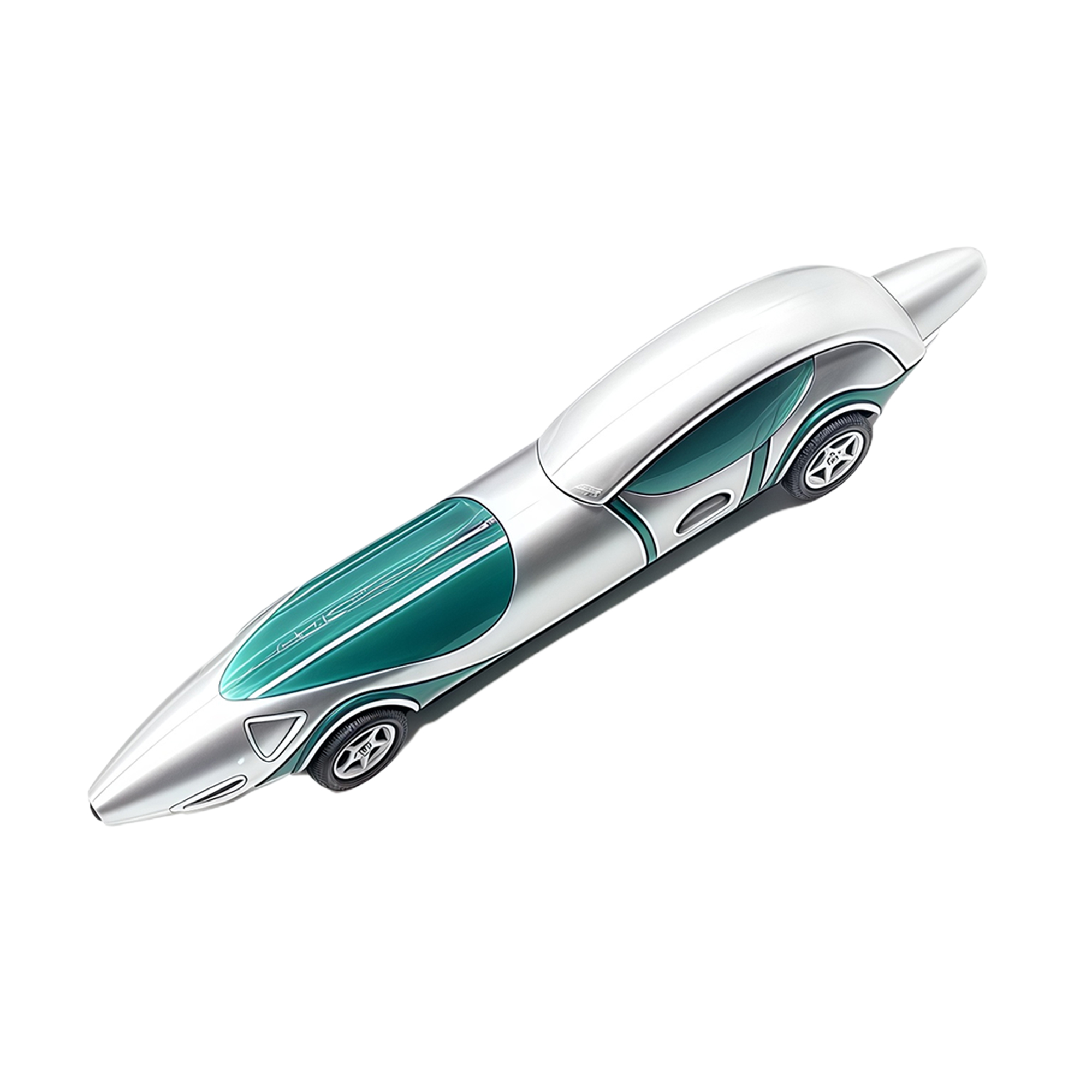 Fun Cartoon Car Ballpoint Pen for Kids - Creative Stationery Toy 2