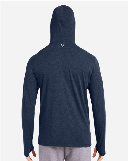 Men's Carrollton Lightweight Hooded Long Sleeve T-Shirt - TM405H 5