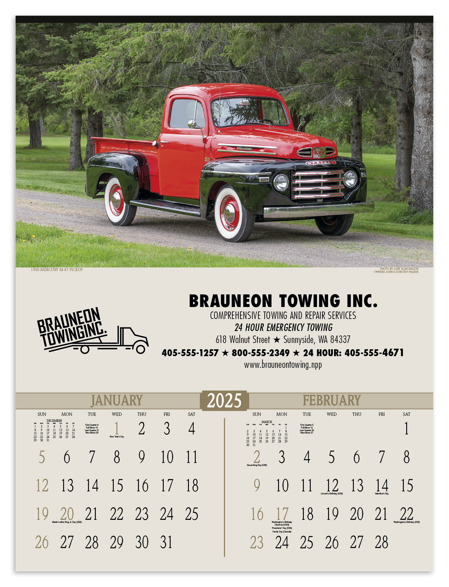 Triumph® Calendars Antique Trucks Calendar 2