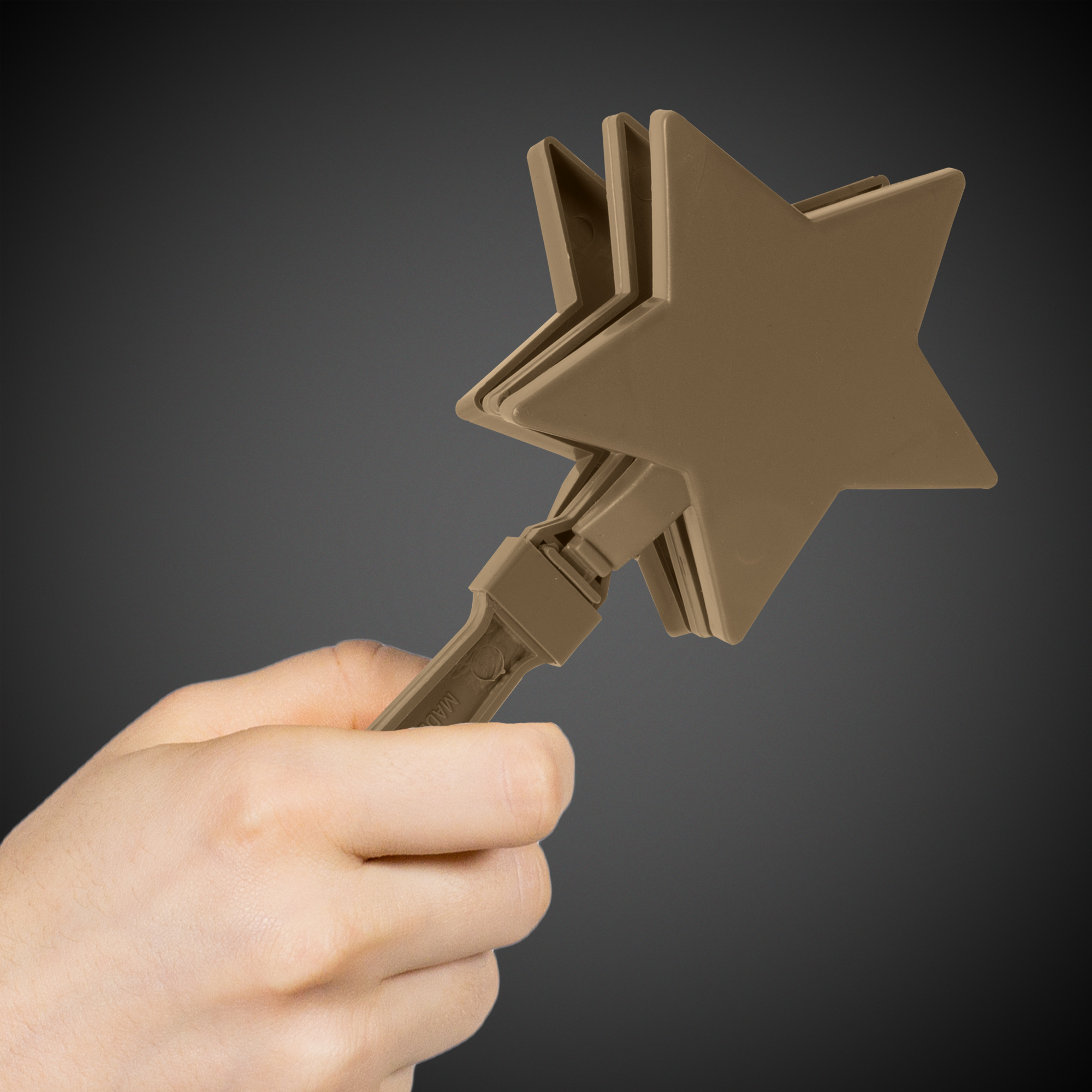 7" Gold Star Hand Clapper(Imprintable) 4