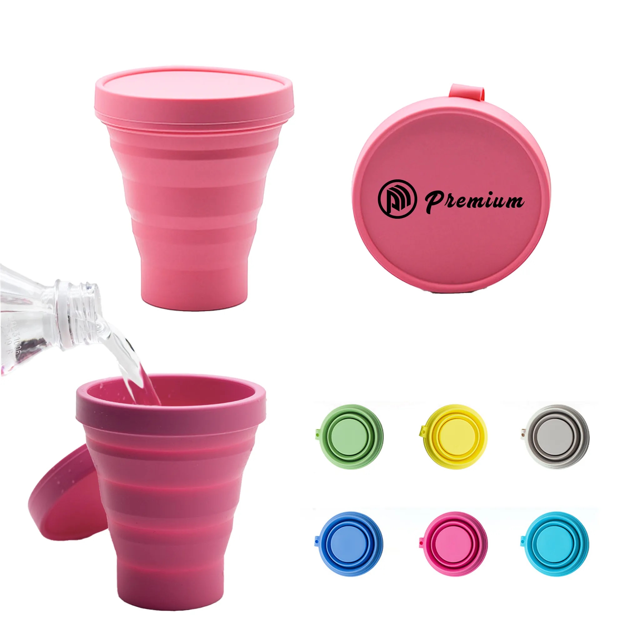 Collapsible Silicone Cup 7oz/200ml