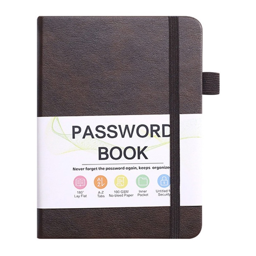 Password Book - 4.3" x 5.7" 1
