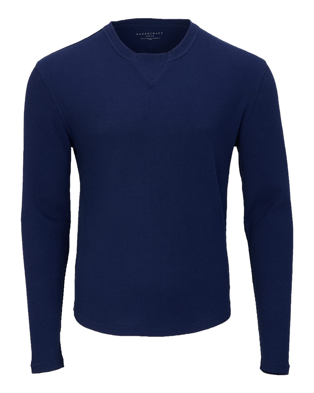 Men's Waffle Knit Long Sleeve T-Shirt - BM3103 10