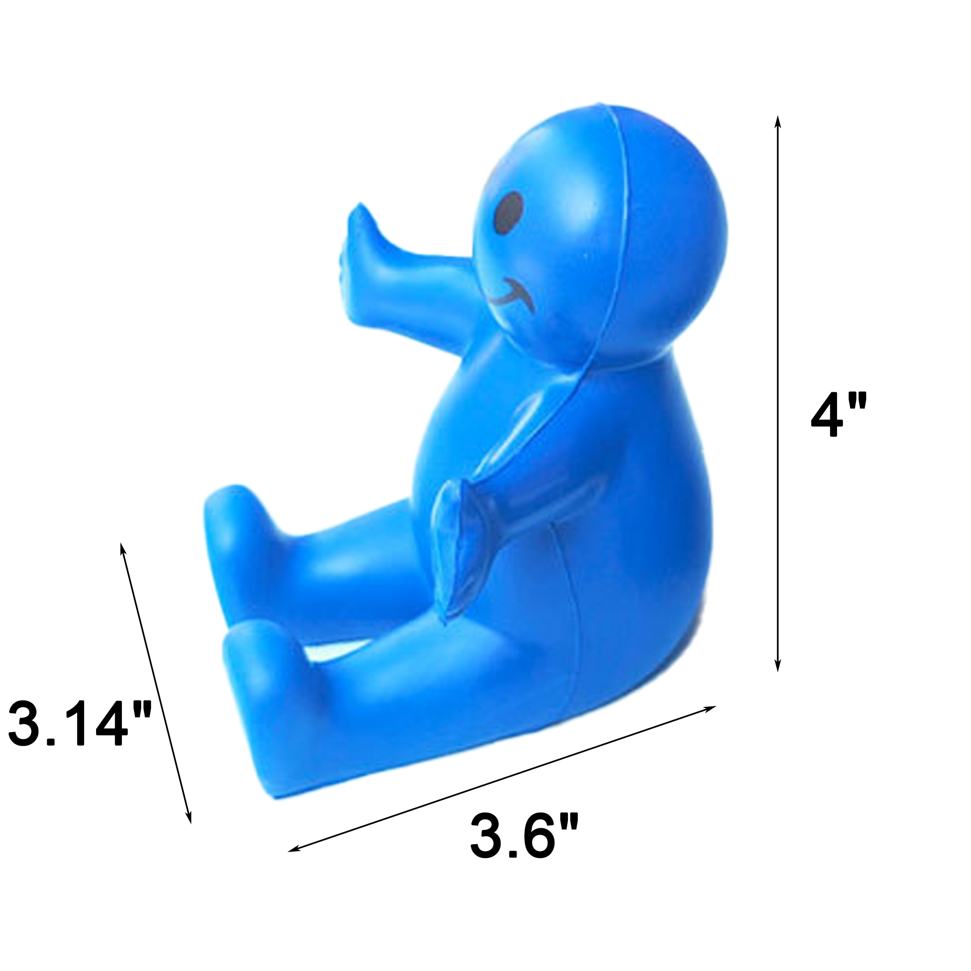 Smiley Face Phone Stand & Stress Reliever 4