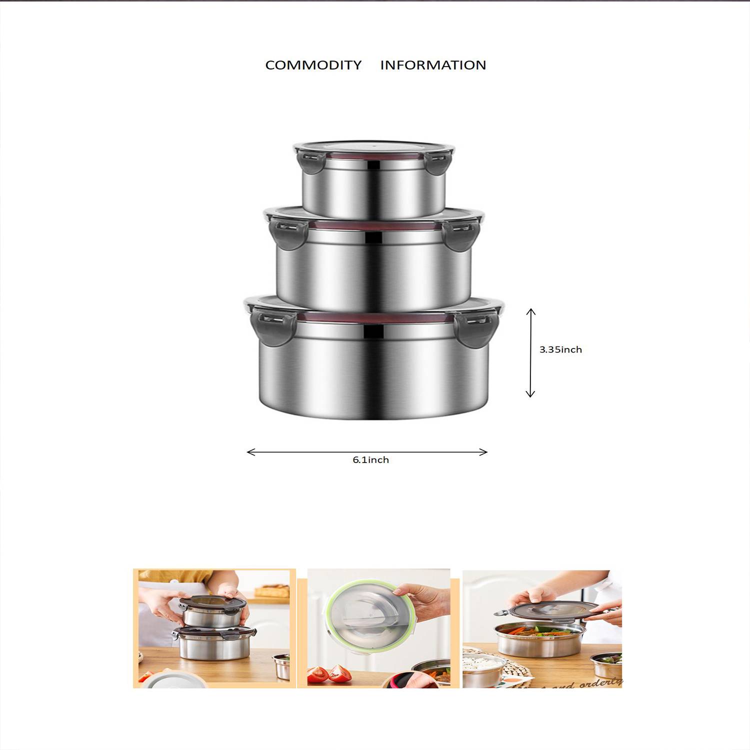 Stainless Steel Crisper Box 4