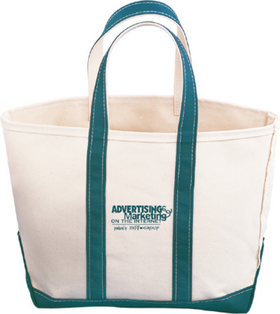 18 Oz. Natural Canvas Heavy Hauler II Tote Bag 2