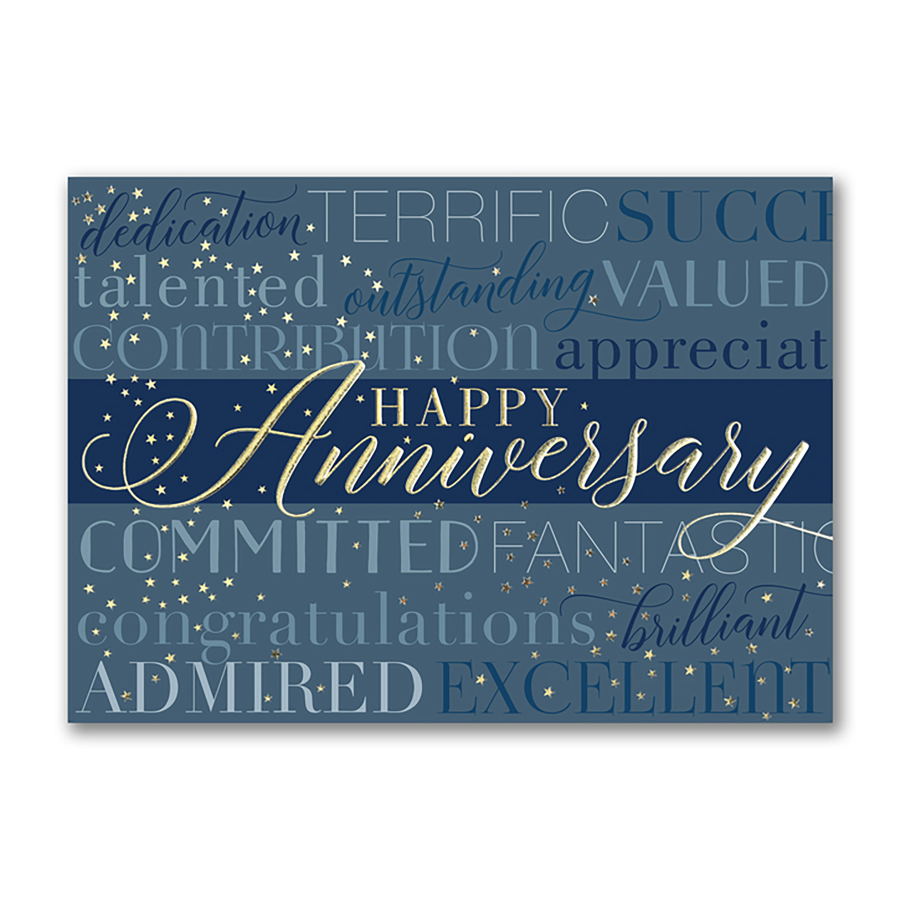 Anniversary Characteristics Card 2