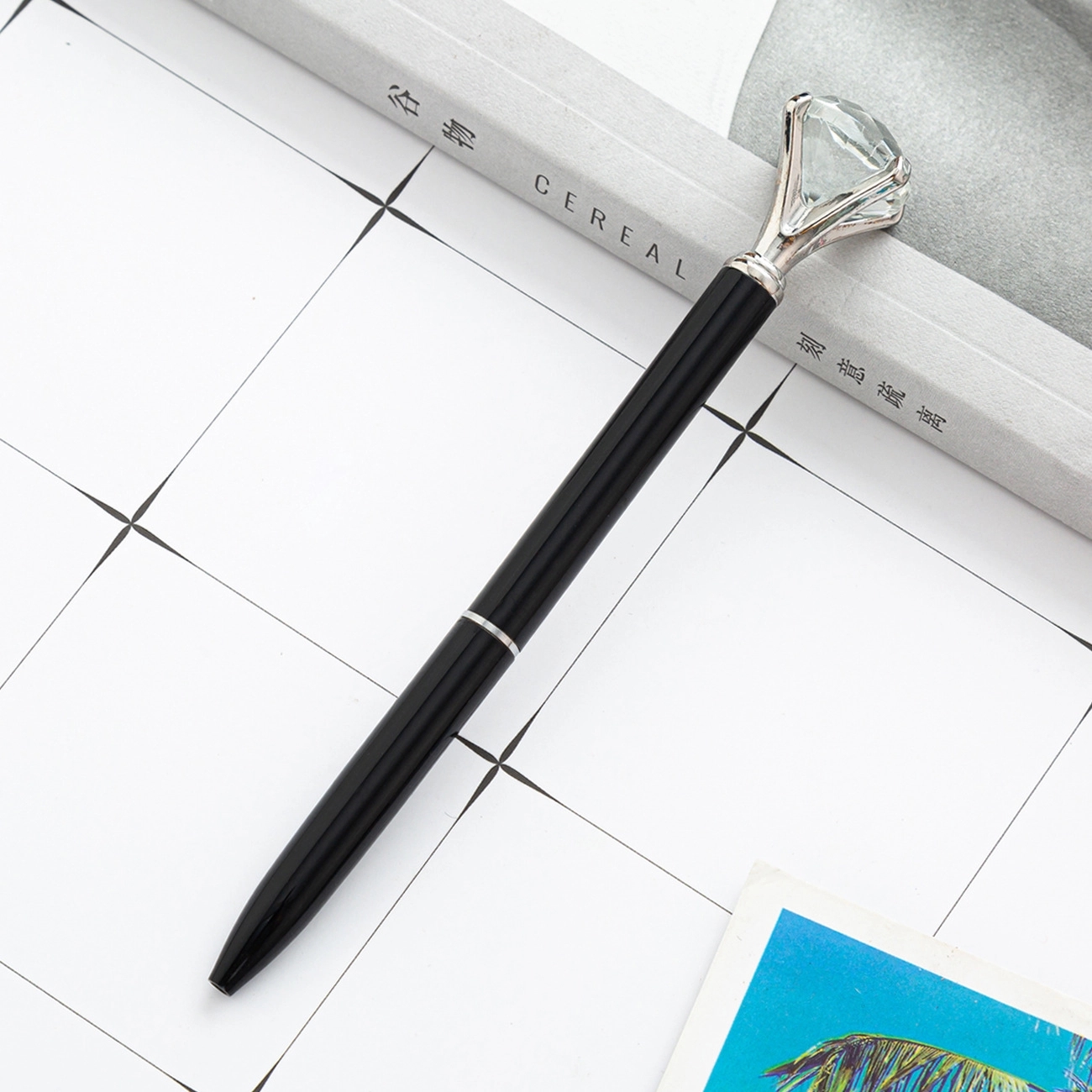 Crystal Metal Ballpoint Pen 6