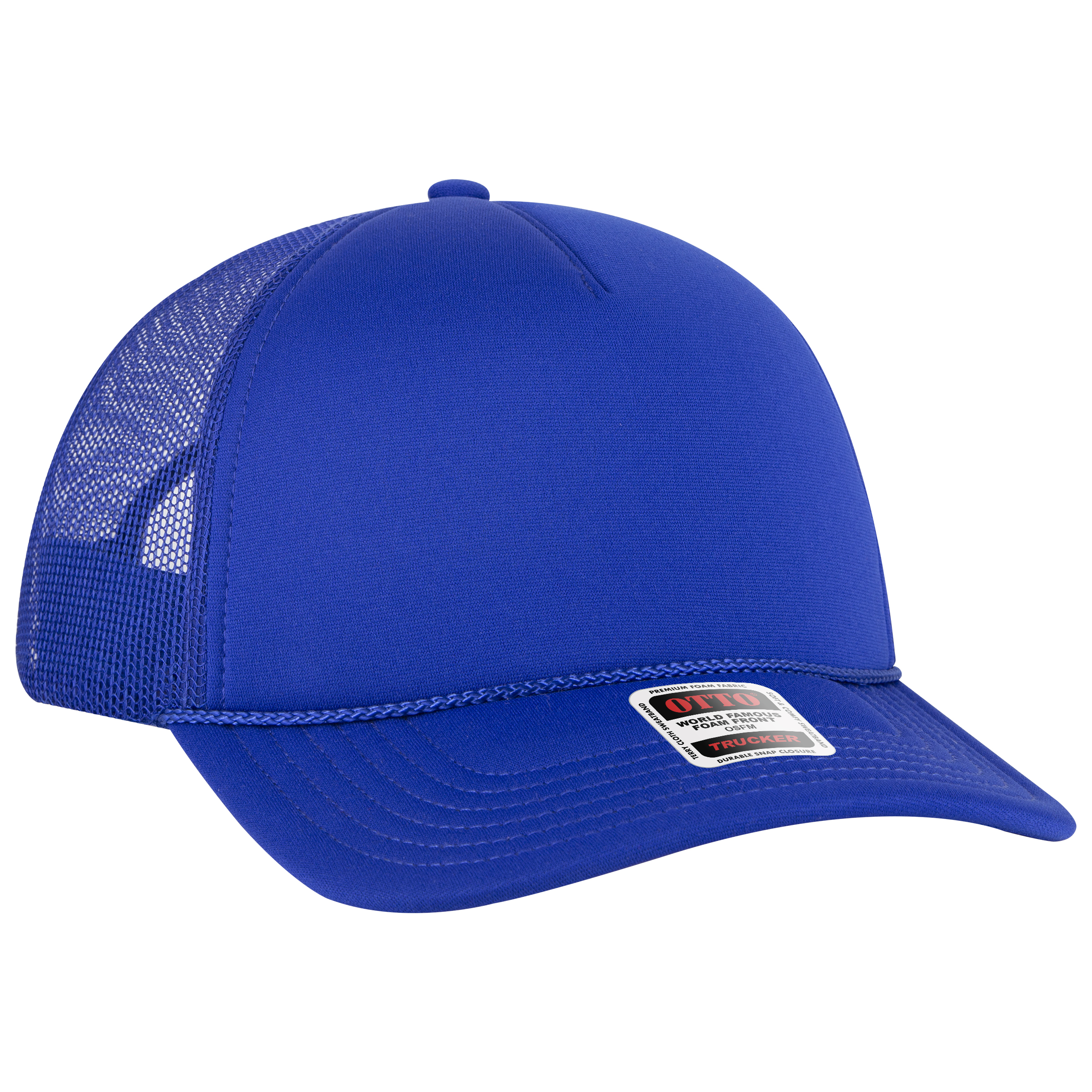 OTTO CAP® 5 Panel Low Profile Mesh Back Trucker Hat 1