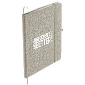 FSC® Mix 5" x 7" Recycled Cotton Bound Notebook 68