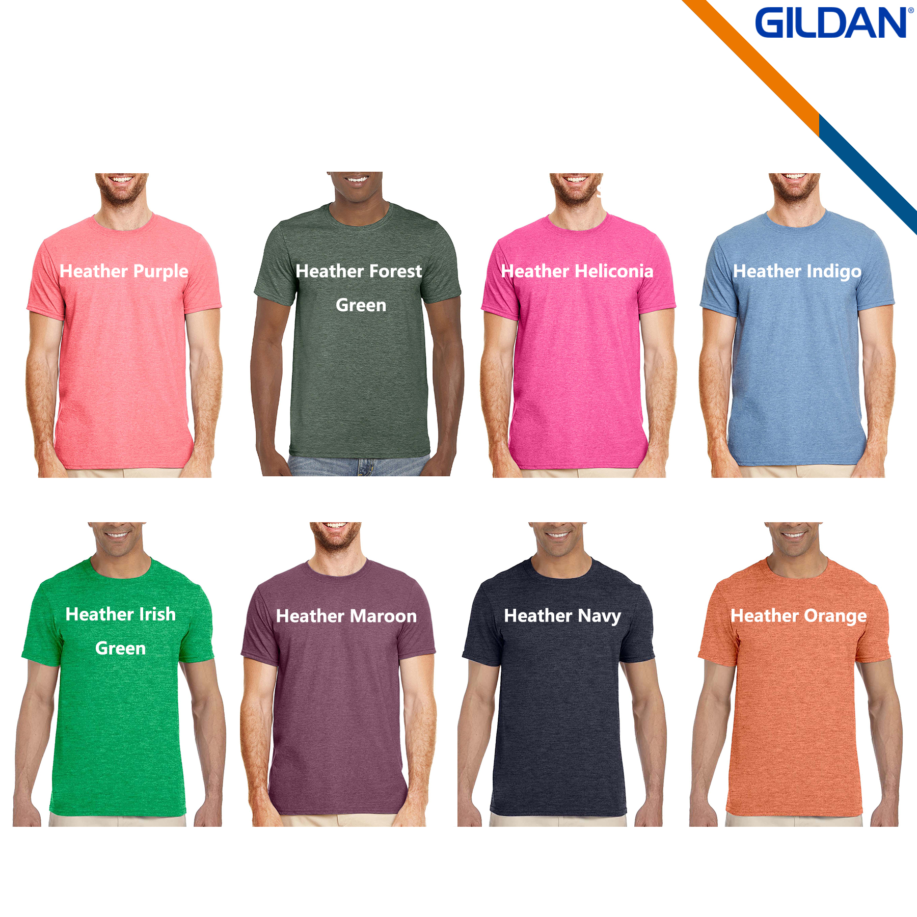 Gildan® 4.5 oz 100% Cotton Preshrunk Tees 2
