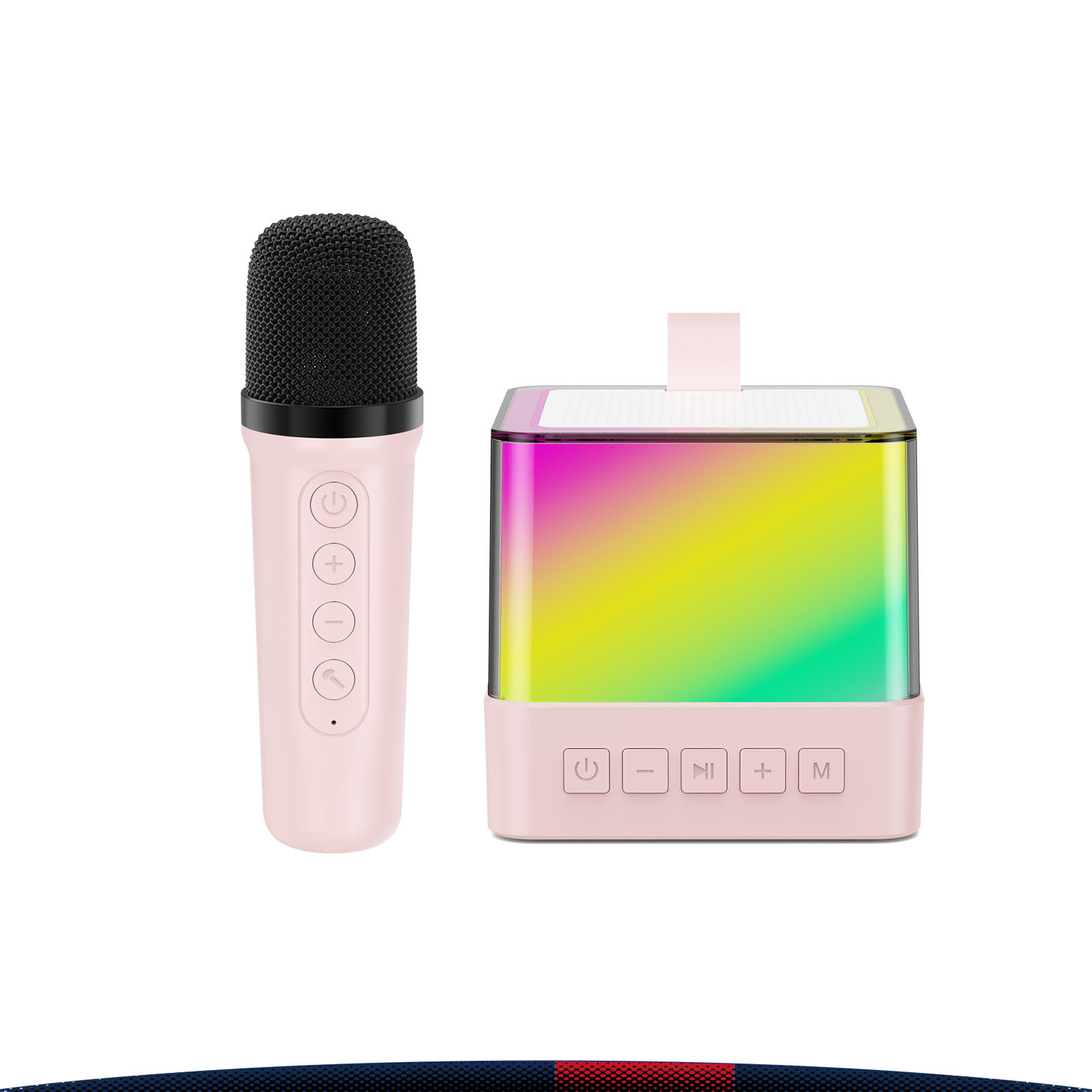 Caluren RGB Lighting Bluetooth Karaoke Set 5