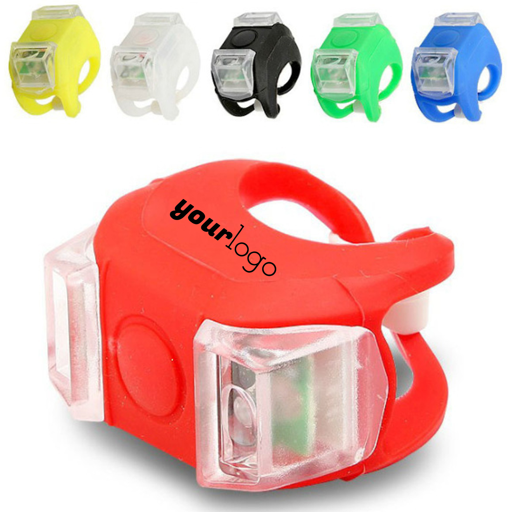 Colorful Silicone Bike Light 2