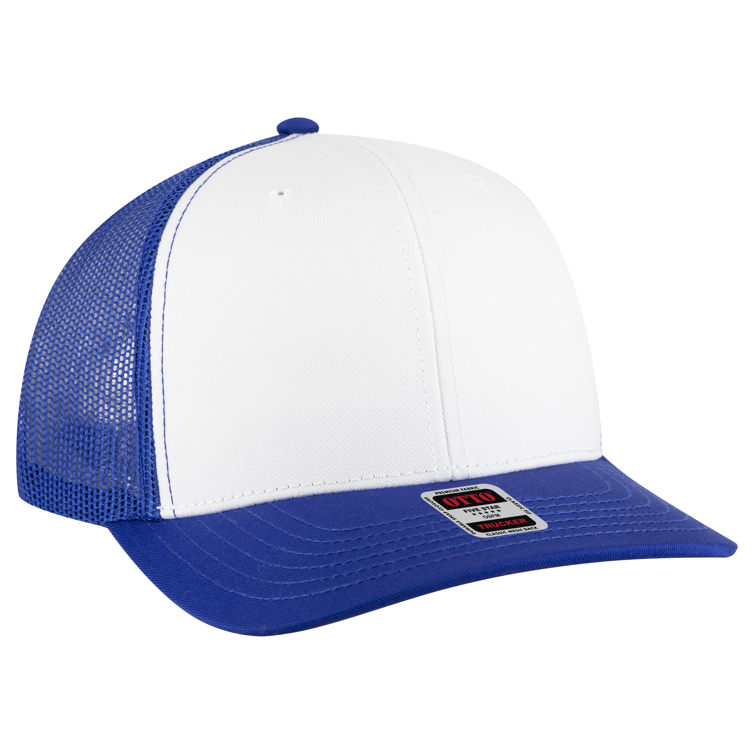 OTTO CAP® 6 Panel Mid Profile Mesh Back Trucker Hat 94