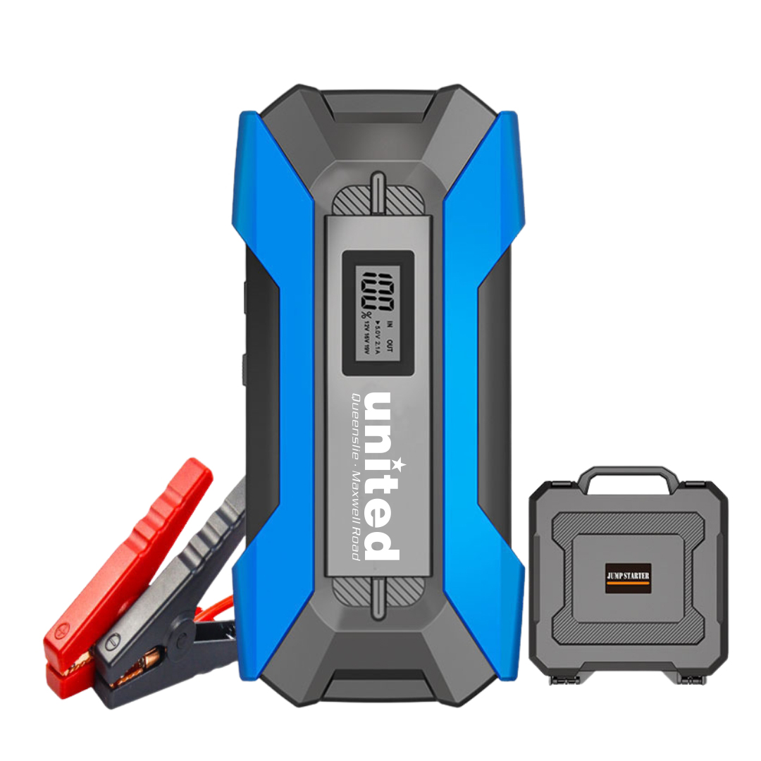 Fast-Charge Car Jumper with Smart Clamps & Tool Box (For 3.0L Engines) 11