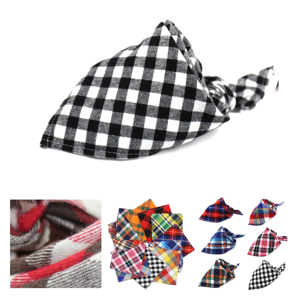 Lightweight Triangle Dog Bandana for Pets 8
