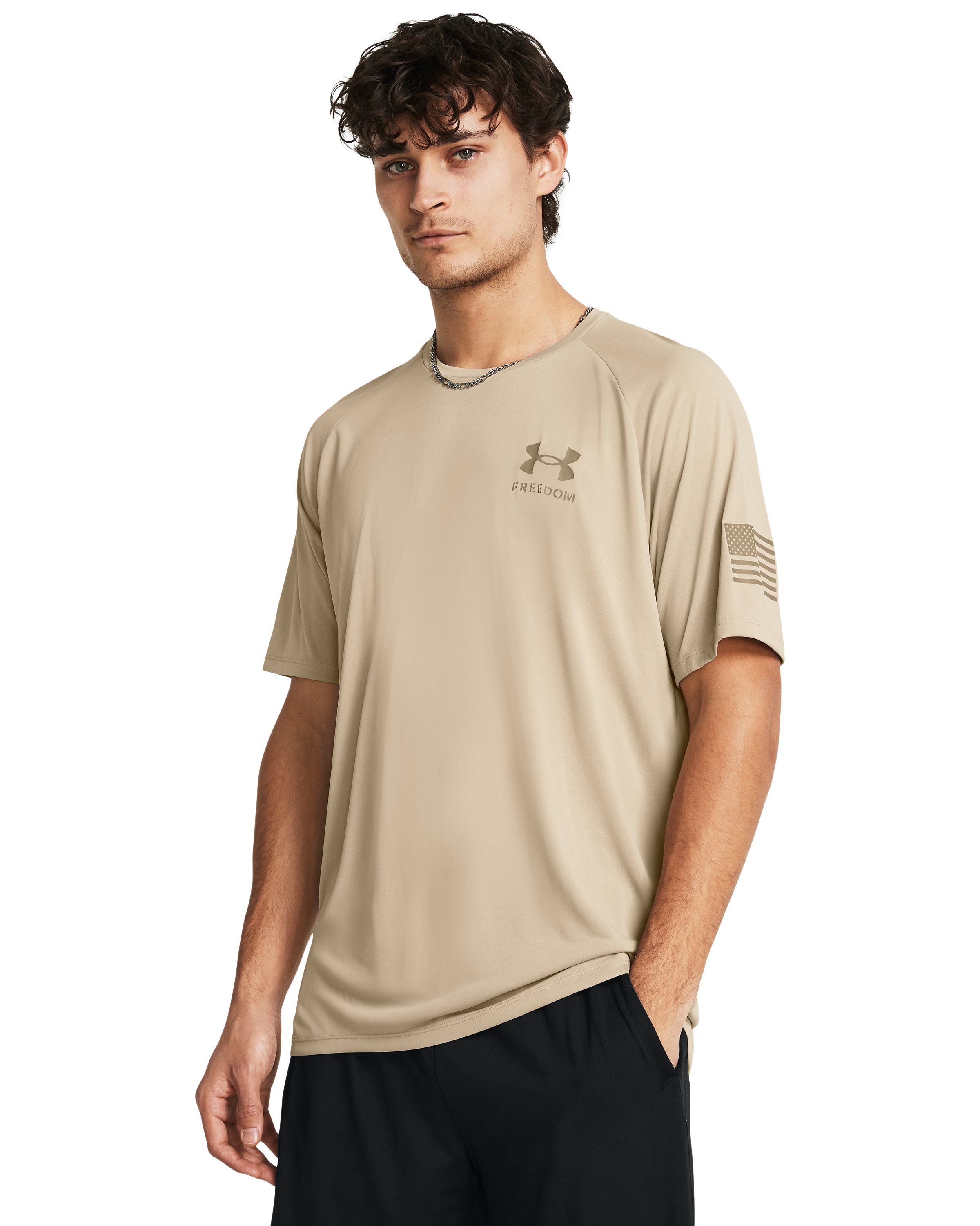 UA Tech Freedom Men's Short Sleeve 15