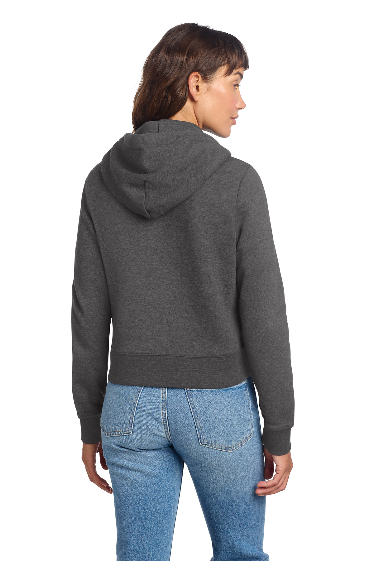 District Women's V.I.T. Fleece Full-Zip Hoodie DT6103 42