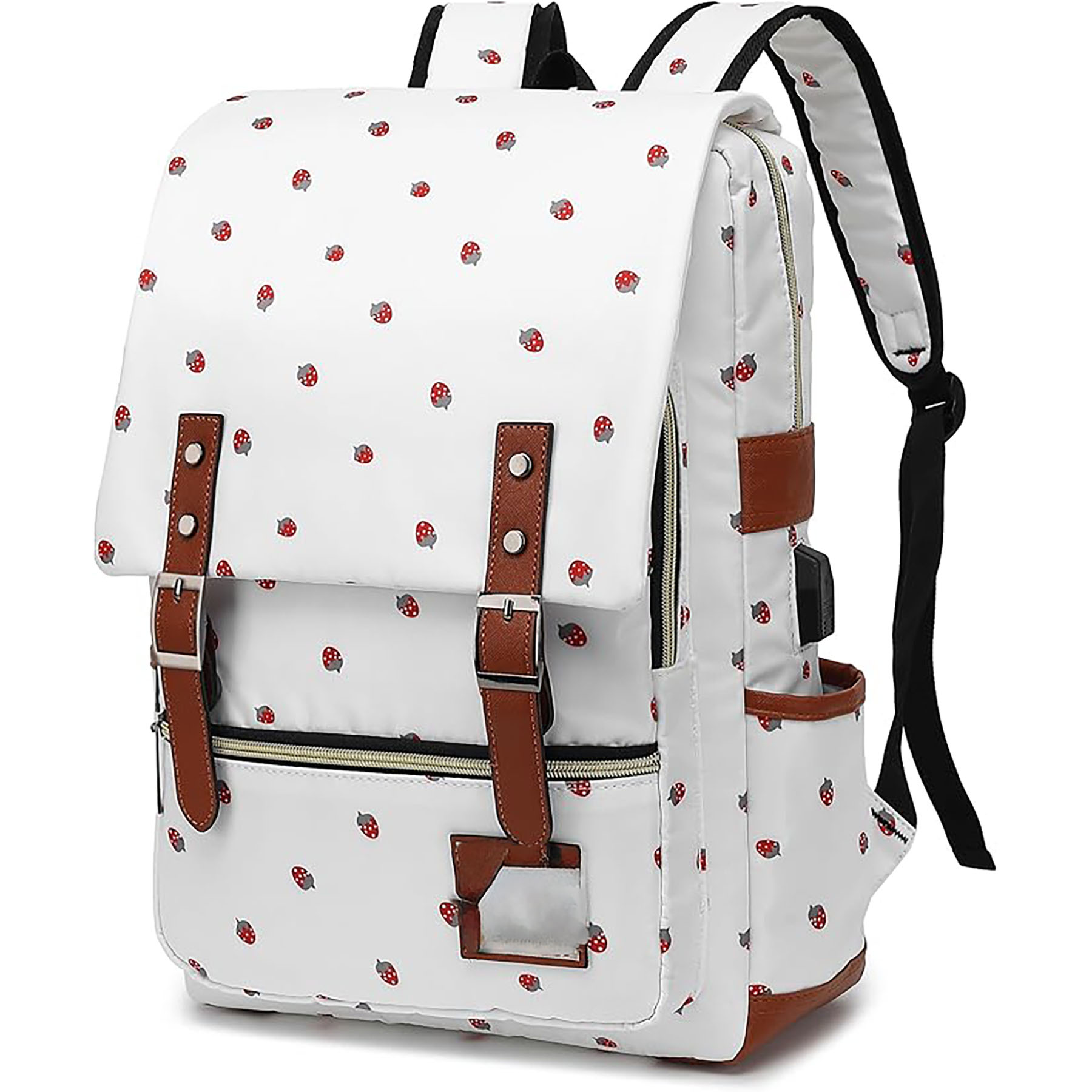  Floral Laptop Backpack  1