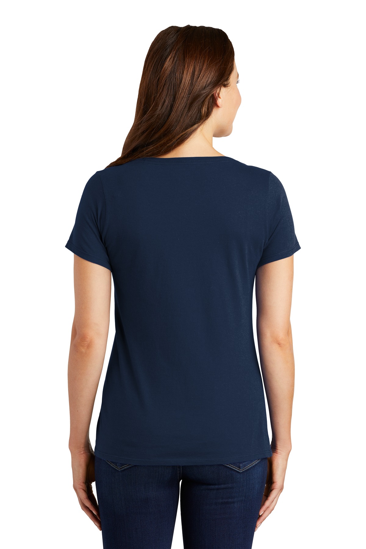 Nike Women's Dri-FIT Cotton/Poly Scoop Neck Tee. NKBQ5234 32