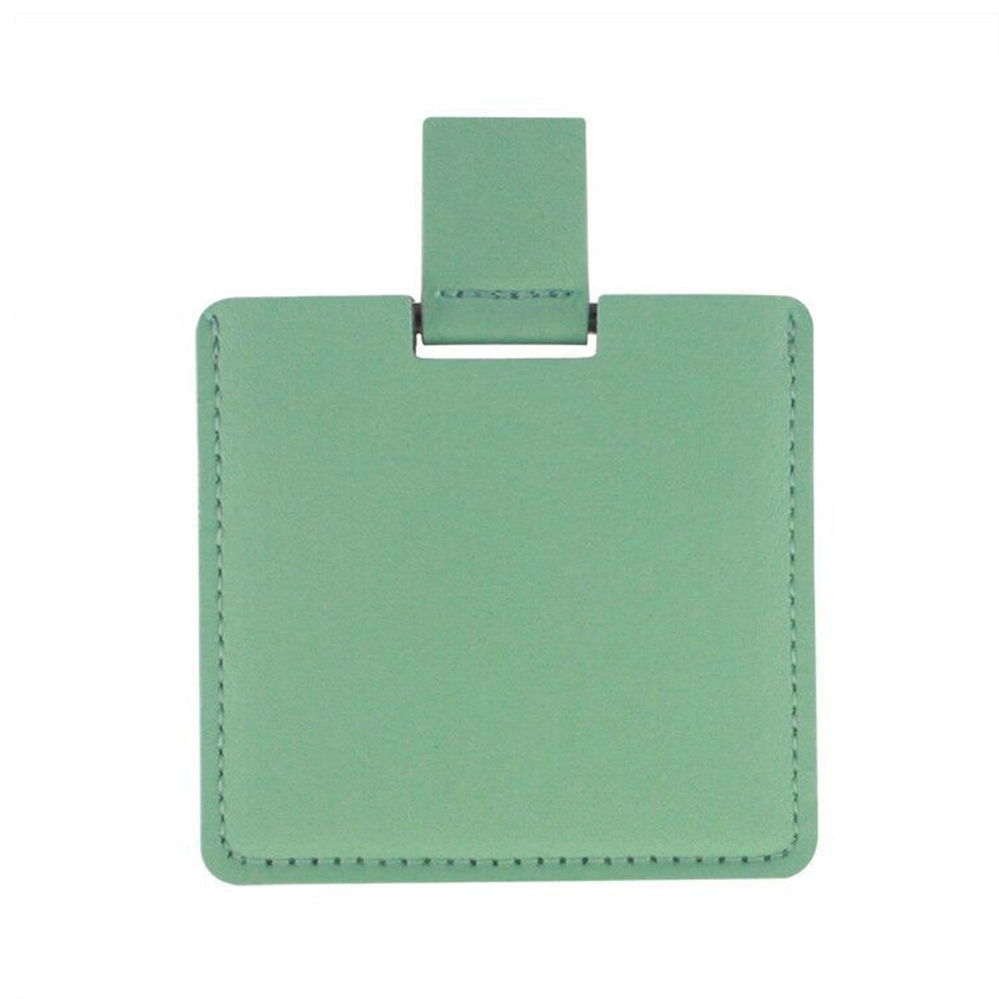 Stainless Steel Compact Mirror With PU Leather 6